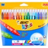 BIC σετ χρωματιστών μαρκαδόρων ζωγραφικής 21600273 KID Couleur