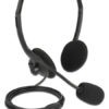 DELOCK headphones με μικρόφωνο 27178