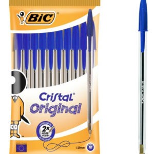 BIC στυλό διαρκείας Cristal με μύτη 1mm