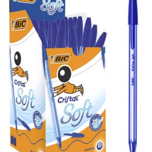 BIC στυλό διαρκείας Cristal Soft με μύτη 1.2mm