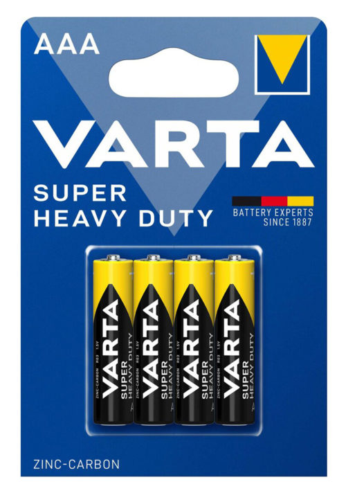 VARTA μπαταρίες Zinc Carbon Super Heavy Duty