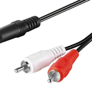 GOOBAY καλώδιο 3.5mm σε 2x RCA 51648