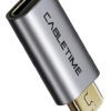 CABLETIME αντάπτορας micro USB σε USB-C CT-CFMCB