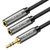 CABLETIME καλώδιο ήχου 3.5mm σε 2x 3.5mm CT-P12G