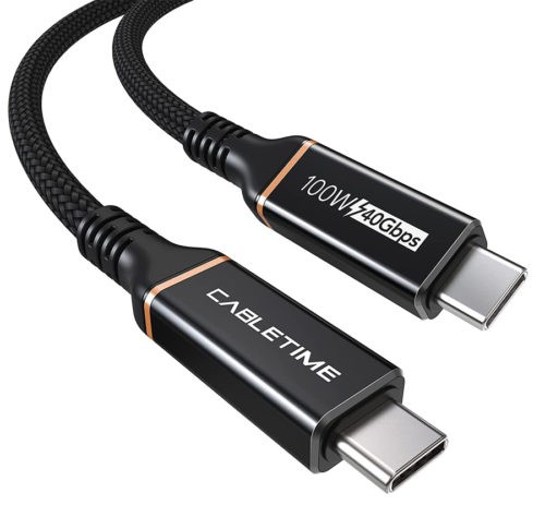 CABLETIME καλώδιο USB-C CT-USB4