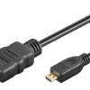 GOOBAY καλώδιο micro HDMI σε HDMI 53784 με Ethernet