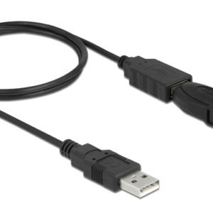 DELOCK αντάπτορας USB σε RS-232 DB9 61506 με καλώδιο USB