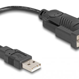 DELOCK αντάπορας USB σε RS-232 61549