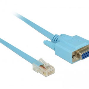 DELOCK Καλώδιο Serial RS-232 DB9 female σε RJ45 male