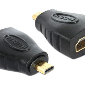 DELOCK αντάπτορας HDMI σε HDMI micro 65242 με Ethernet