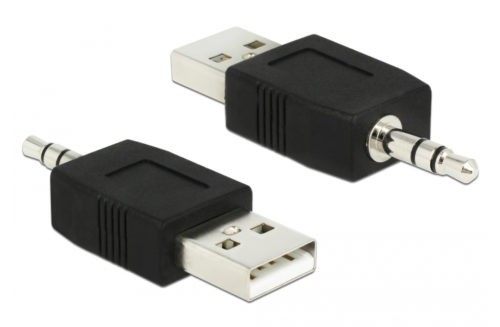 DELOCK Αντάπτορας USB 2.0 σε Stereo Jack 3.5mm 66069