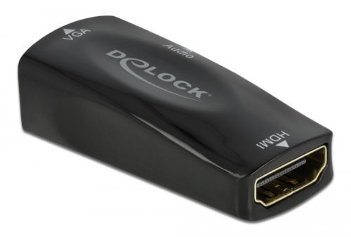 DELOCK αντάπτορας HDMI σε VGA 66560