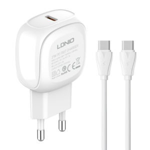 LDNIO φορτιστής τοίχου A1206C με καλώδιο USB-C