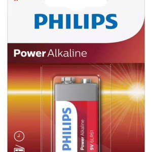 PHILIPS Power αλκαλικές μπαταρίες 6LR61P1B/10