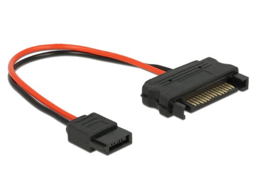 DELOCK καλώδιο SATA 15pin σε SATA 6pin 84873