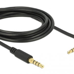 DELOCK καλώδιο Jack stereo σε Jack stereo 4pin 3.5mm