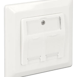 DELOCK Wall Outlet για Keystone 86202