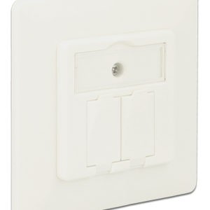 DELOCK Wall Outlet για Keystone 86219