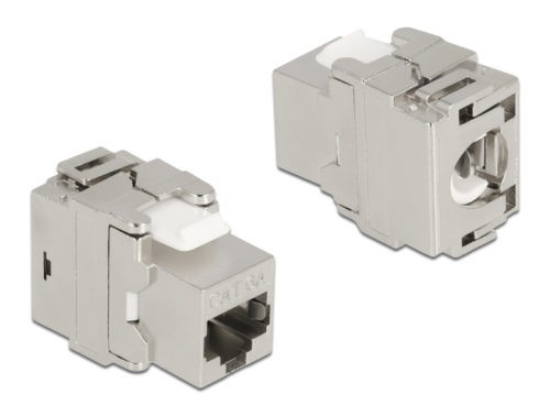 DELOCK keystone module RJ45 σε LSA 180° 87036