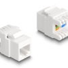 DELOCK keystone module RJ45 σε LSA Cat.6A 88131