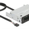 DELOCK USB 9-pin card reader 91708