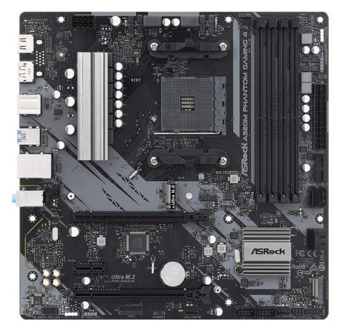 ASROCK μητρική A520M Phantom Gaming 4