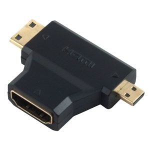 POWERTECH αντάπτορας HDMI σε Mini HDMI & Micro HDMI ADA-H004