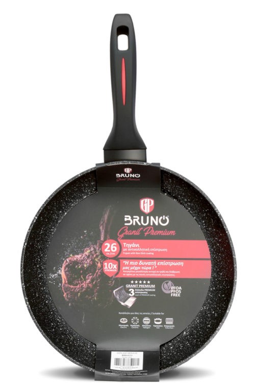 BRUNO τηγάνι Granit Premium BRN-0113 με αντικολλητική επίστρωση