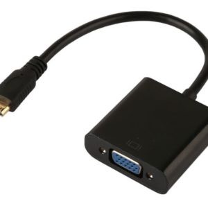 POWERTECH αντάπτορας mini HDMI σε VGA CAB-H031