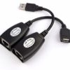 POWERTECH USB extender CAB-N098 μέσω καλωδίου RJ45