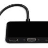 POWERTECH αντάπτορας USB-C σε HDMI & VGA CAB-UC064