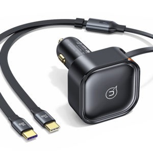 USAMS φορτιστής αυτοκινήτου US-CC220 με καλώδιο 2x USB-C