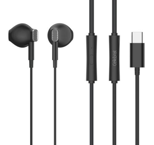 CELEBRAT earphones με μικρόφωνο D12