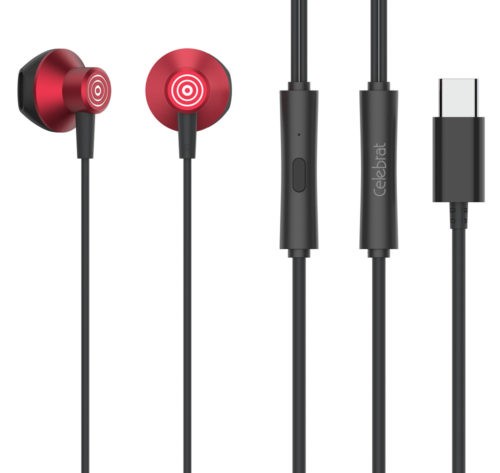 CELEBRAT earphones με μικρόφωνο D14