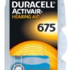 DURACELL μπαταρίες ακουστικών βαρηκοΐας Activair 675