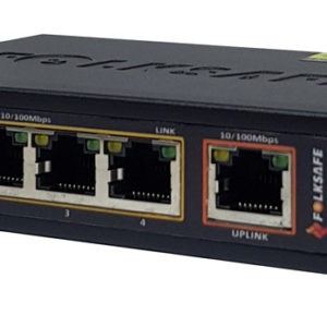 FOLKSAFE PoE Ethernet Switch FS-S1004EP-E