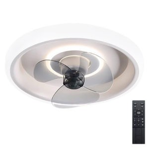 POWERTECH ανεμιστήρας οροφής HLL-0107 με LED φως