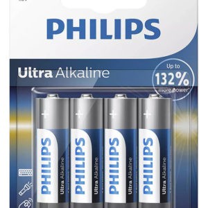PHILIPS Ultra αλκαλικές μπαταρίες LR6E4B/10