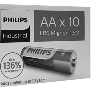 PHILIPS Industrial αλκαλικές μπαταρίες LR6I10C/10
