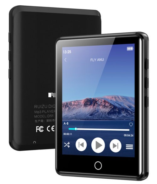 RUIZU MP3 player M6 με οθόνη αφής 2.8"