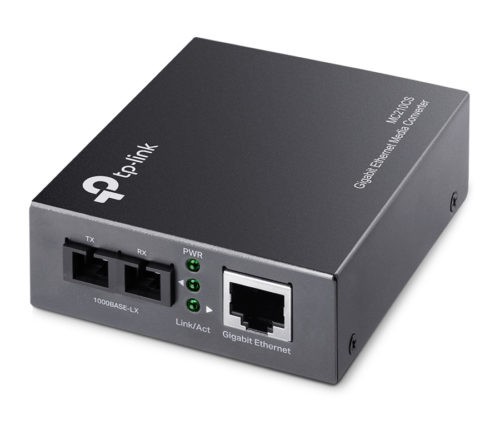 TP-LINK Gigabit Single-Mode Media Converter MC210CS