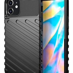 POWERTECH Θήκη Carbon MOB-1558 για  iPhone 12 min