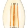 OPTONICA LED λάμπα Candle T35 Filament 1491