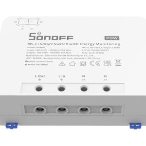 SONOFF smart διακόπτης παρακολούθησης ισχύος POWR3