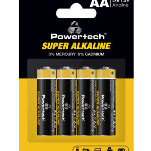 POWERTECH αλκαλικές μπαταρίες Super Alkaline PT-1214