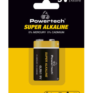 POWERTECH αλκαλική μπαταρία Super Alkaline PT-1215