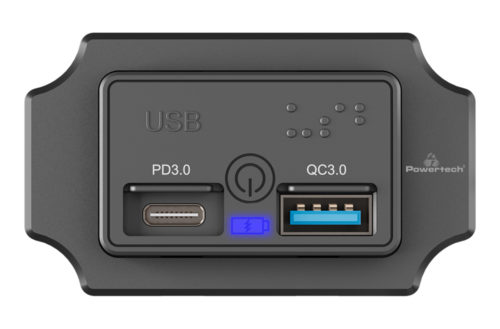 POWERTECH πρίζα USB για σκάφη & οχήματα PTL-009