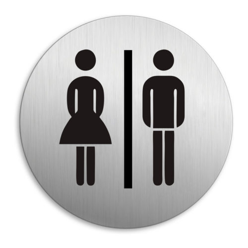 SEILFLECHTER πινακίδα WC γυναικών/ανδρών 972069