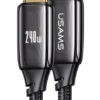 USAMS καλώδιο USB-C σε USB-C US-SJ580