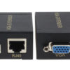 POWERTECH VGA signal extender SLOT-019 μέσω καλωδίου RJ45